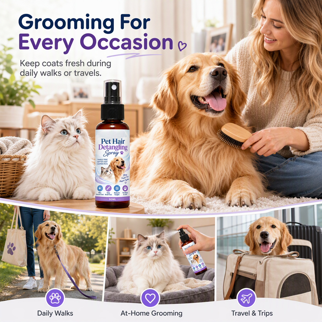 Pet Detangling & Smoothing Grooming Spray