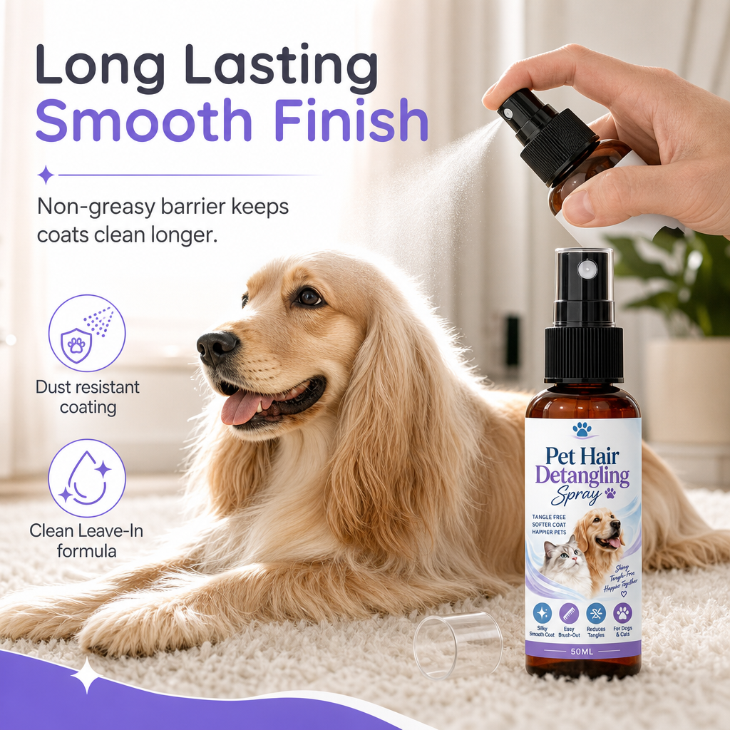 Pet Detangling & Smoothing Grooming Spray
