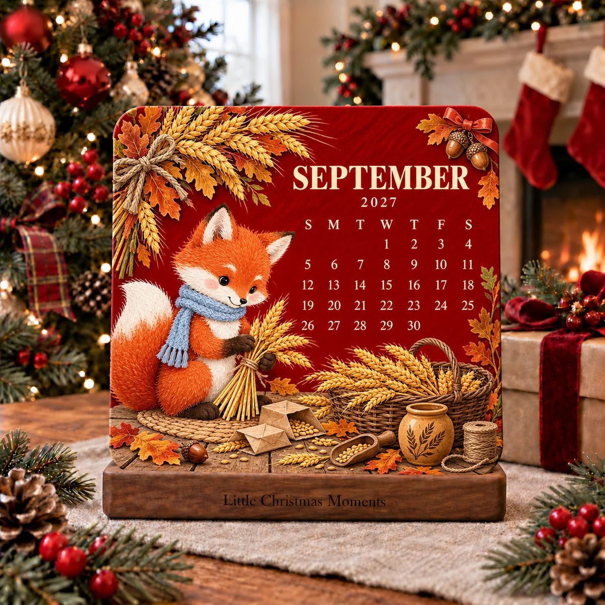 Christmas Plantable Seed Calendar 2027 – 12 Monthly Cards – view 15