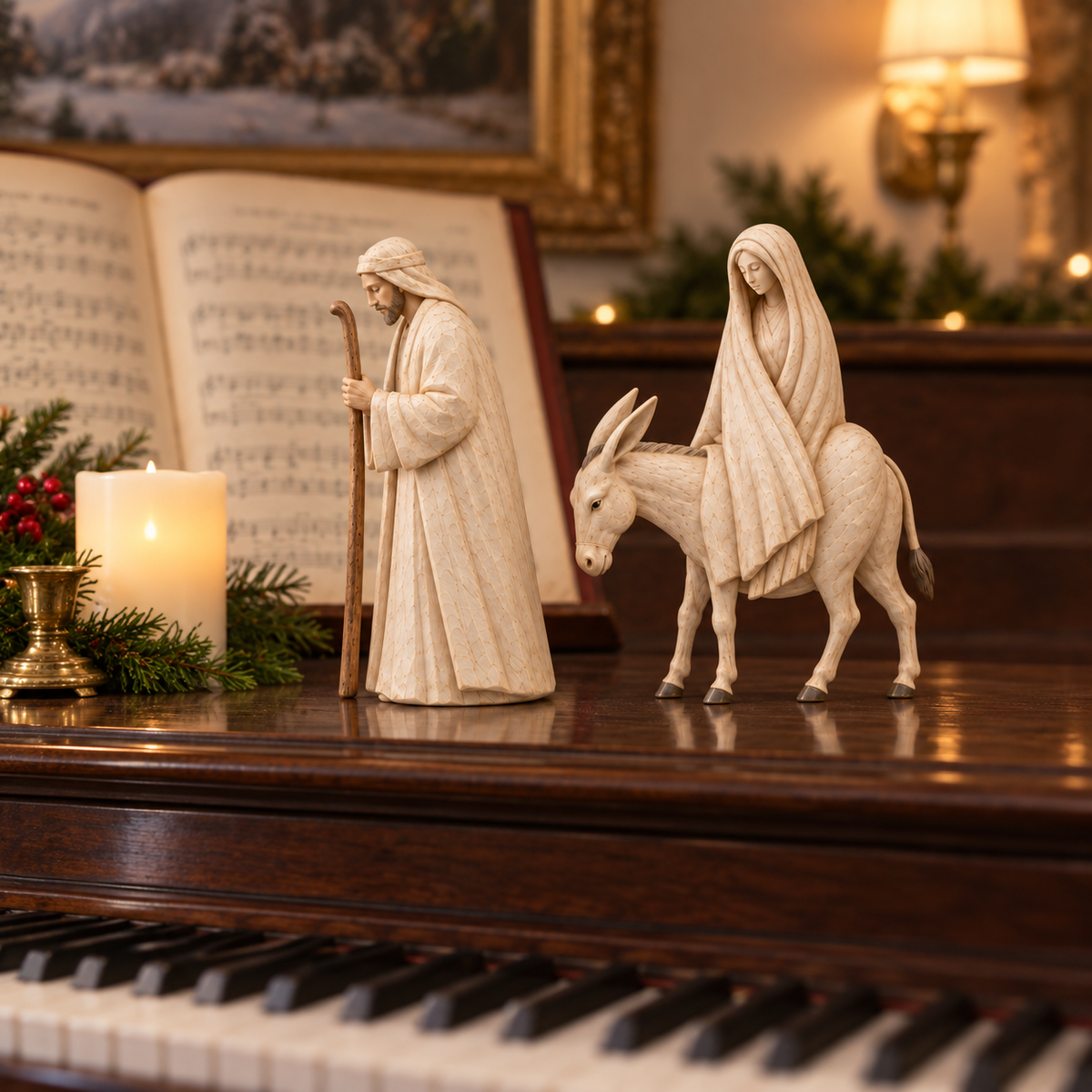 Journey to Bethlehem Nativity Figurine Set – view 8