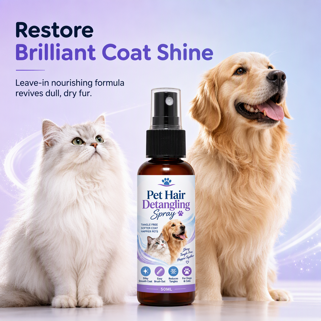 Pet Detangling & Smoothing Grooming Spray