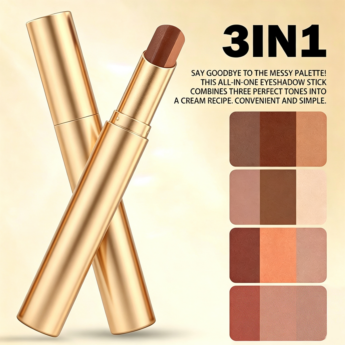 3-in-1 Layered Eyeshadow Stick