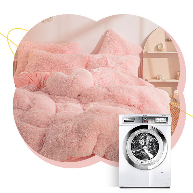 ⏳🔥LIMITED-TIME 50% OFF! ⏰🛏️ Winter Plush Bedding Set – 4‑piece, warm & cozy ✨
