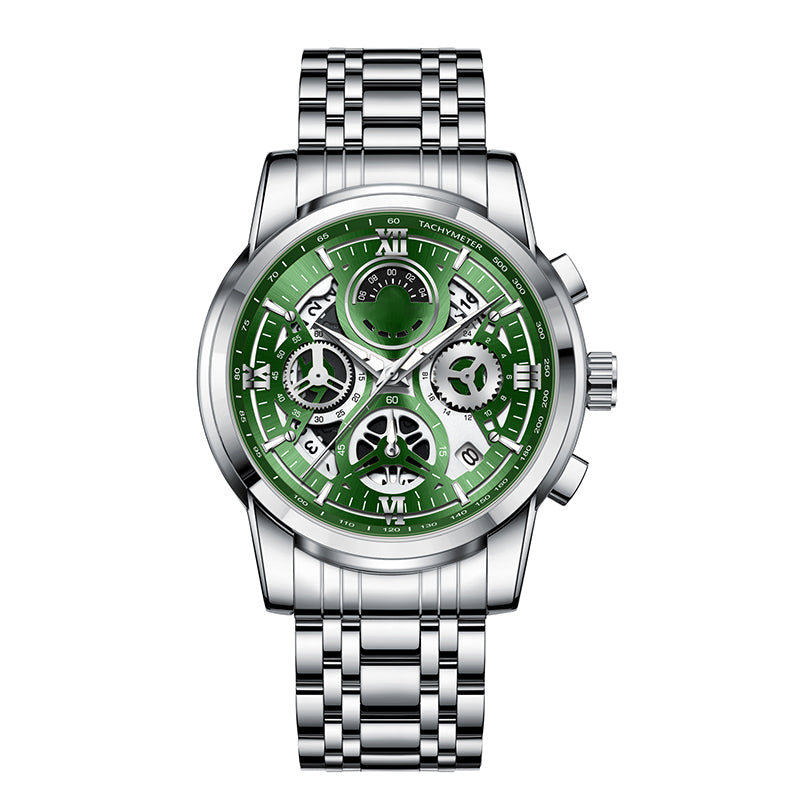 ⏳LIMITED-TIME 50% OFF!⌚Men's Classic Quartz Watch – Durable Band, Timeless Style 🖤