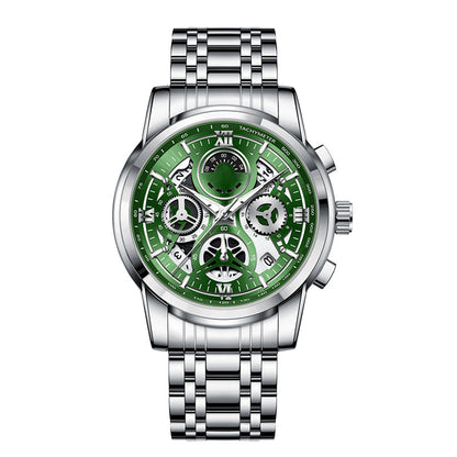 ⏳LIMITED-TIME 50% OFF!⌚Men's Classic Quartz Watch – Durable Band, Timeless Style 🖤