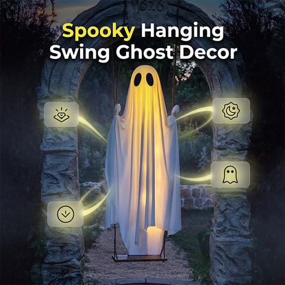 ⏳Time-Limited Special⏰Halloween Hanging Swing Ghost