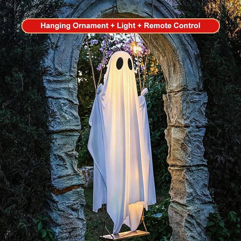 ⏳Time-Limited Special⏰Halloween Hanging Swing Ghost
