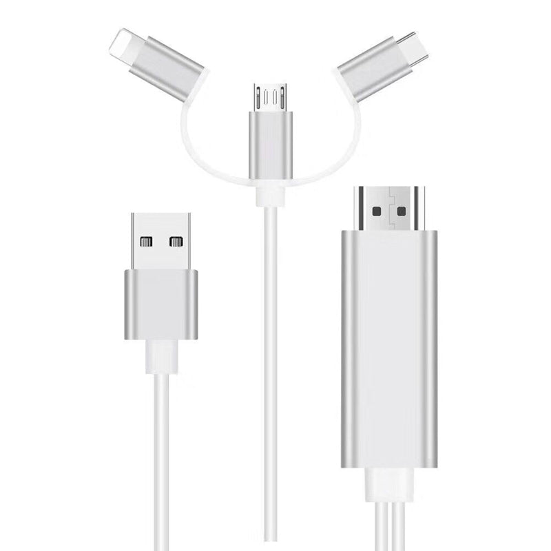 Cavo 3 in 1 da Telefono a HDMI