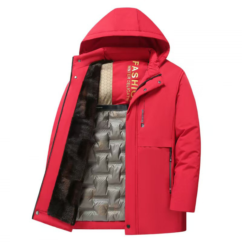 Men's Thickened Waterproof Warm Jacket