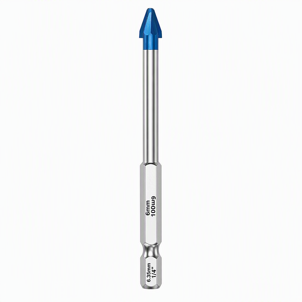 🔩✨ Carbide Eccentric Drill Bit – Sharp Hex-Shank Multi-Surface Drilling with Cleaner, Crack-Reduced Results