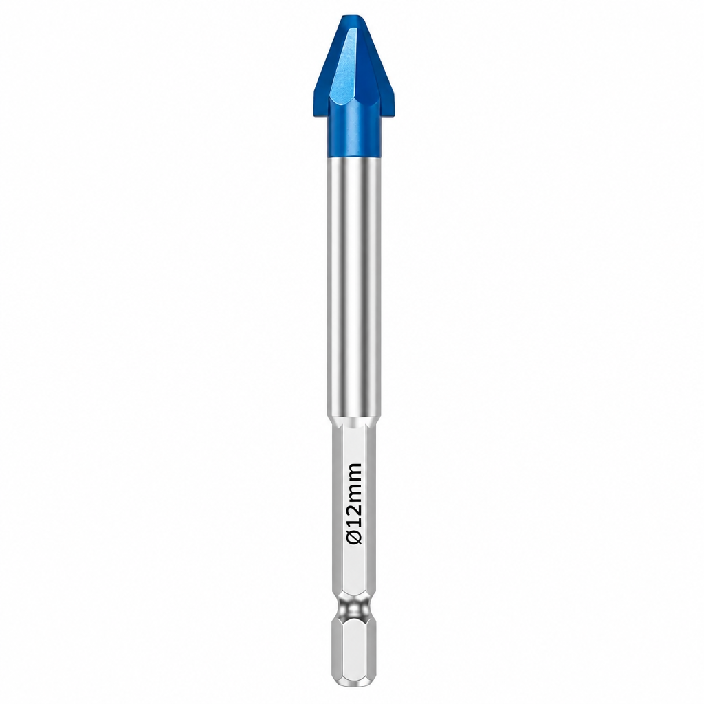 🔩✨ Carbide Eccentric Drill Bit – Sharp Hex-Shank Multi-Surface Drilling with Cleaner, Crack-Reduced Results
