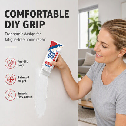 🔥PROMO 50%! Waterproof wall repair paste 🧱 With built-in roller, easy repair without extra tools ✨🖌️