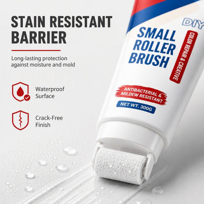 🔥PROMO 50%! Waterproof wall repair paste 🧱 With built-in roller, easy repair without extra tools ✨🖌️