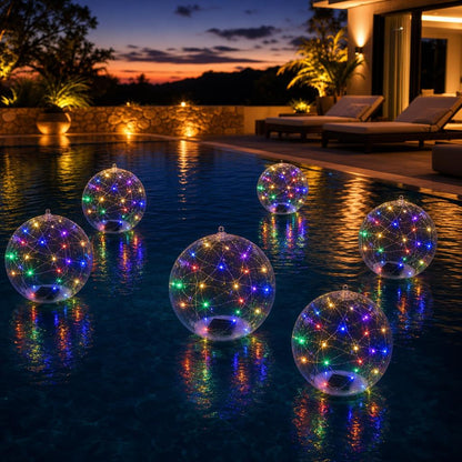 GlowOrb™ Solar Pool Lights