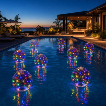 GlowOrb™ Solar Pool Lights