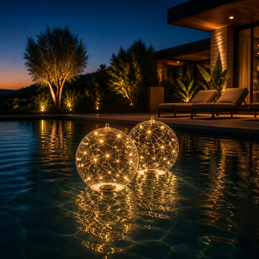 GlowOrb™ Solar Pool Lights