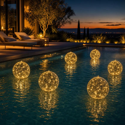 GlowOrb™ Solar Pool Lights