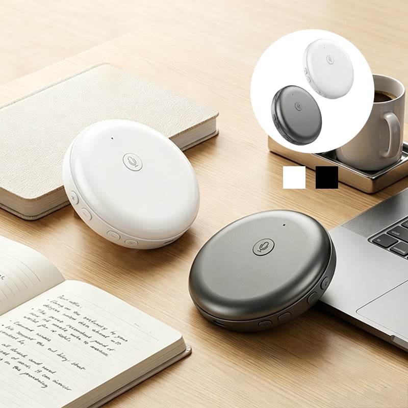 AI language companion available in black and white
