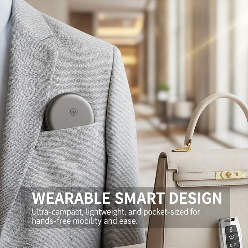 Compact pocket-sized design