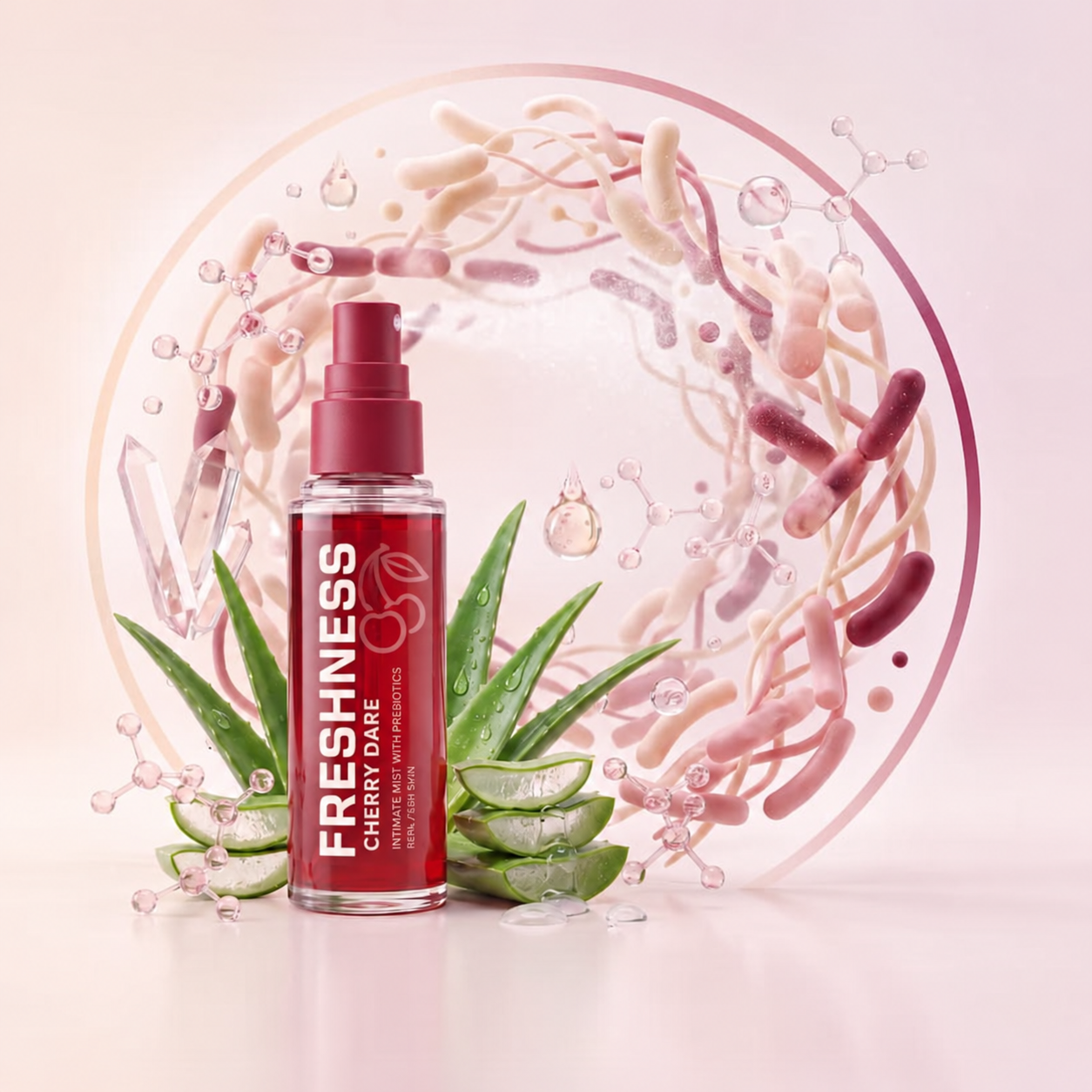 smileadyus prebiotic intimate mist formula and microbiome support